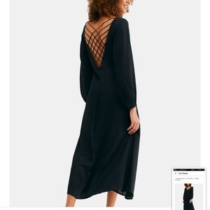 Free People New Black Dress